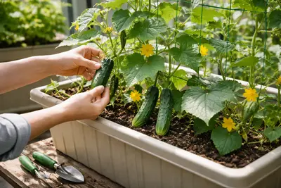 きゅうりはプランターで育つ？簡単栽培術