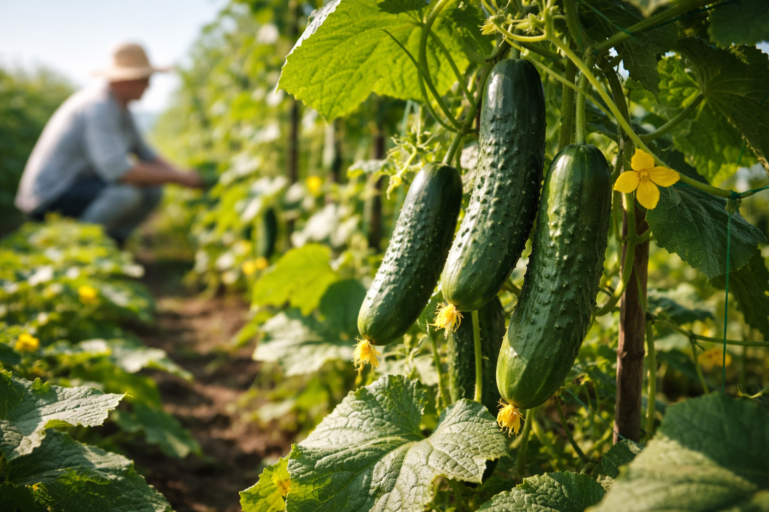 きゅうり 育て方 畑って難しい？