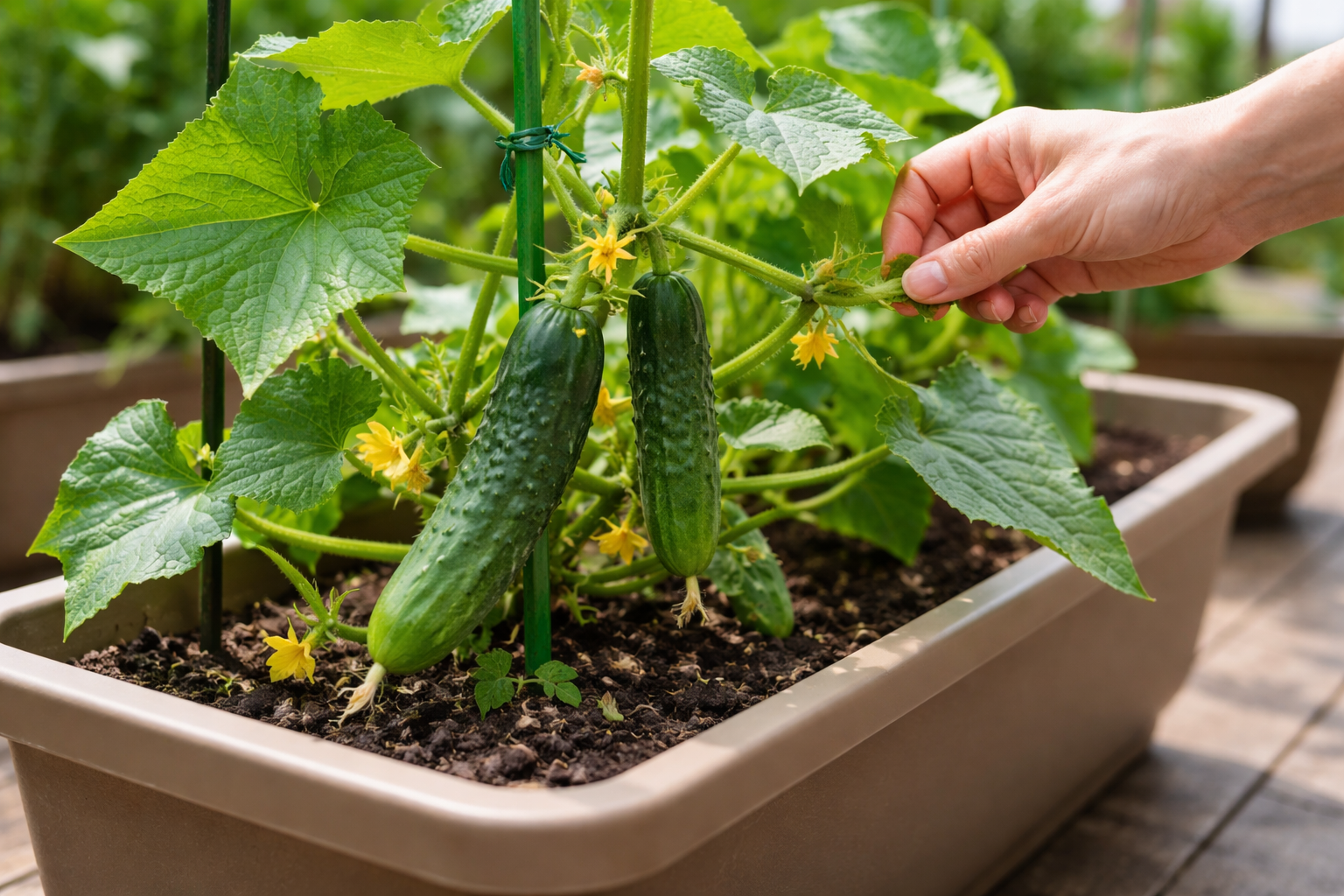 きゅうり 育て方 プランター わき芽は必要？