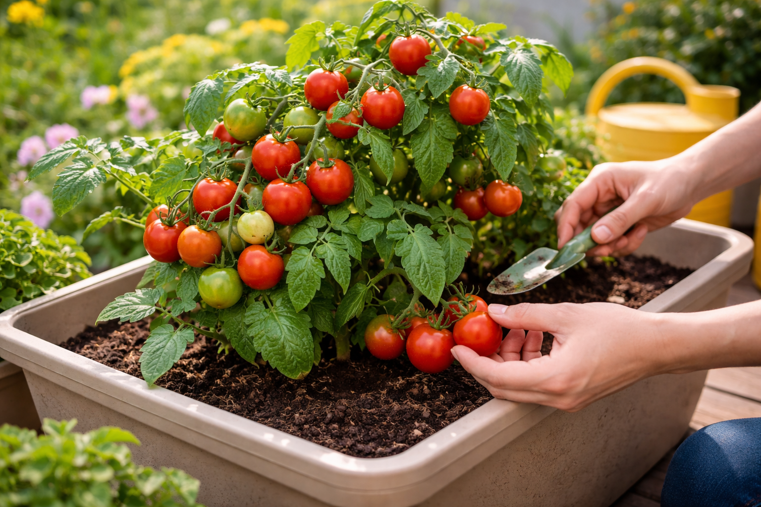 ミニトマト 育て方 プランターって難しい？