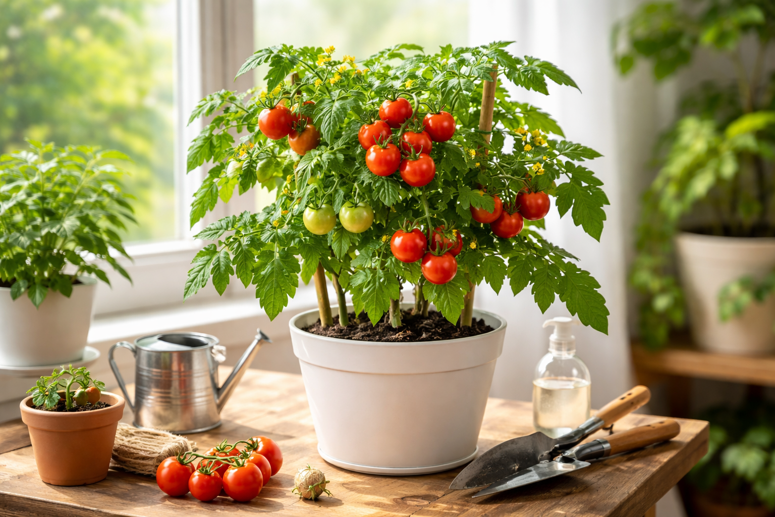 ミニトマト 育て方 室内でできる?