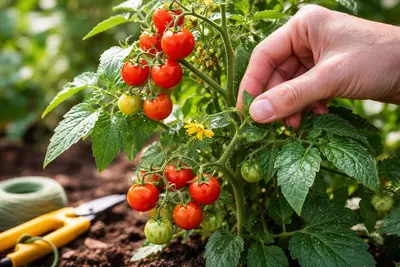 ミニトマトの育て方：わき芽摘みのコツ