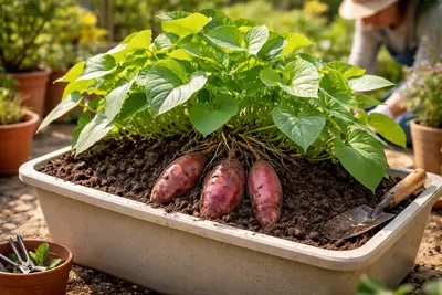 プランターで簡単！さつまいもの育て方