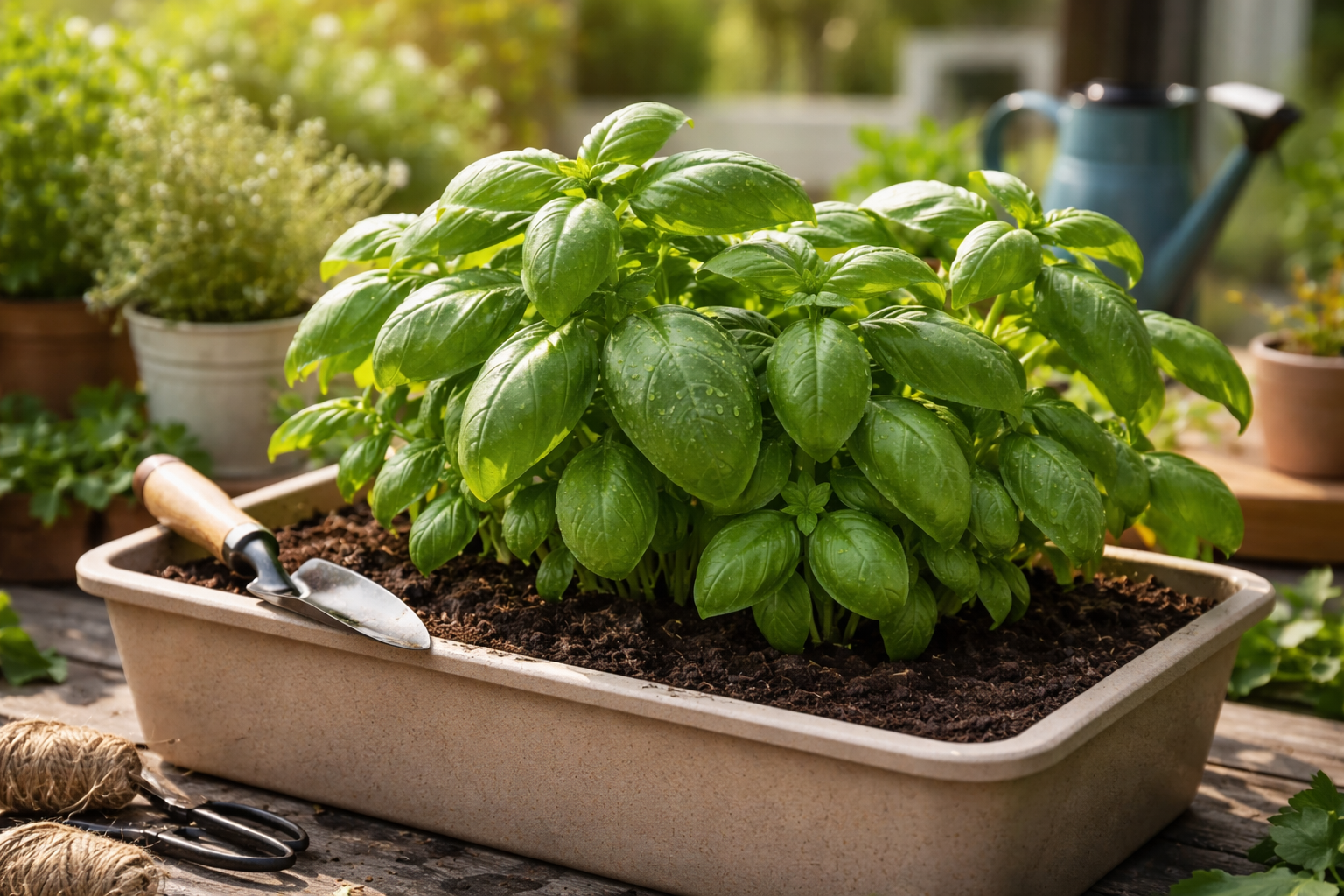 バジル 育て方 プランターって難しい?
