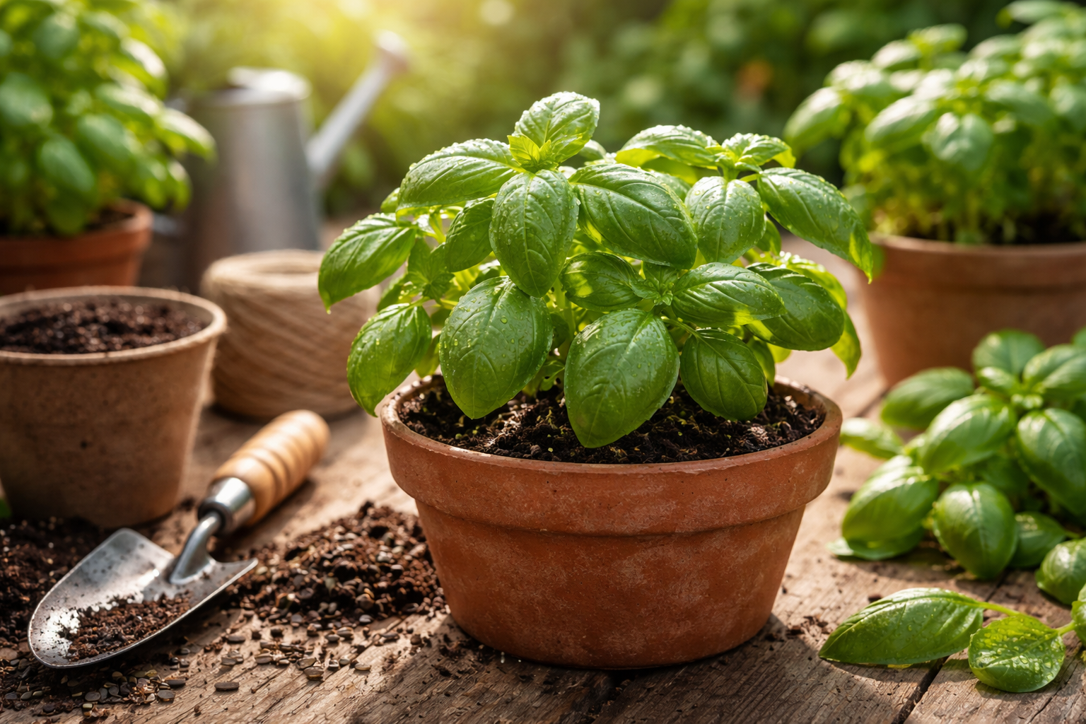 バジル 育て方 種からって難しい？