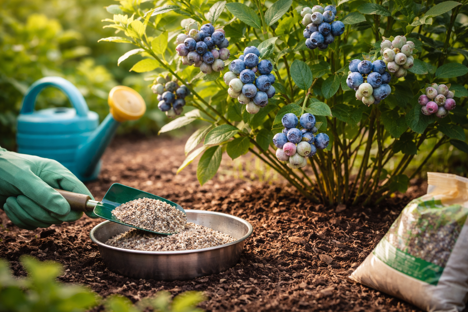 ブルーベリー 育て方 地植え 肥料ってどうする?