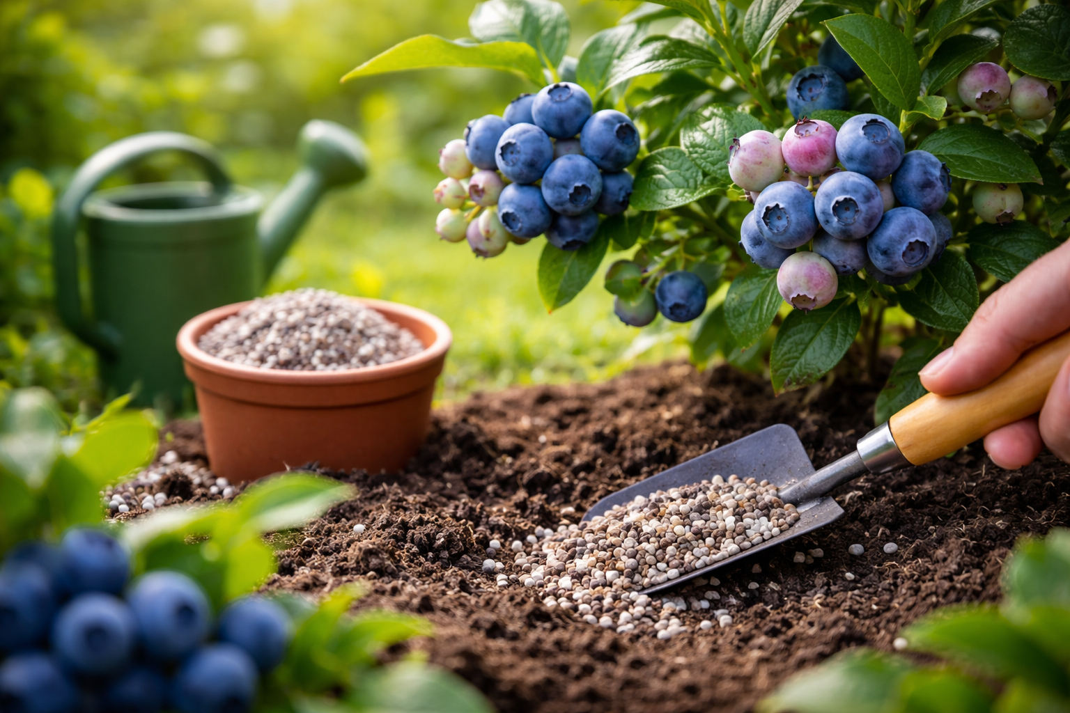 ブルーベリー 育て方 肥料はどうする？