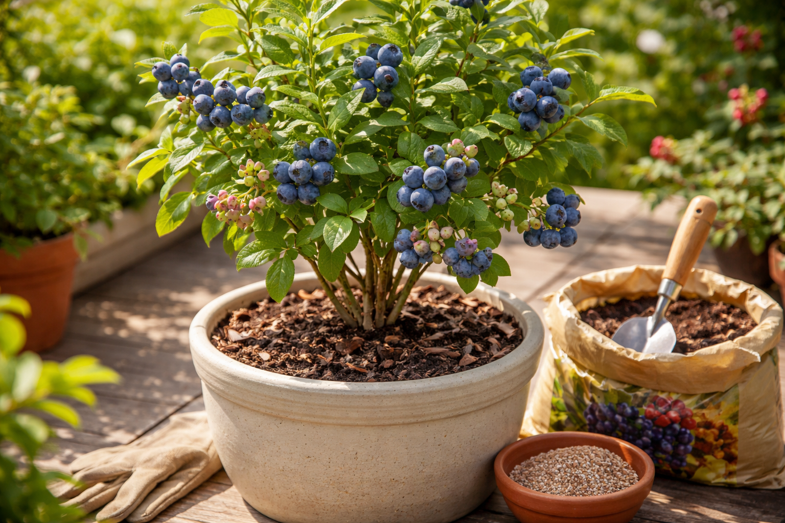 ブルーベリー 育て方 鉢植え 肥料ってどうする？
