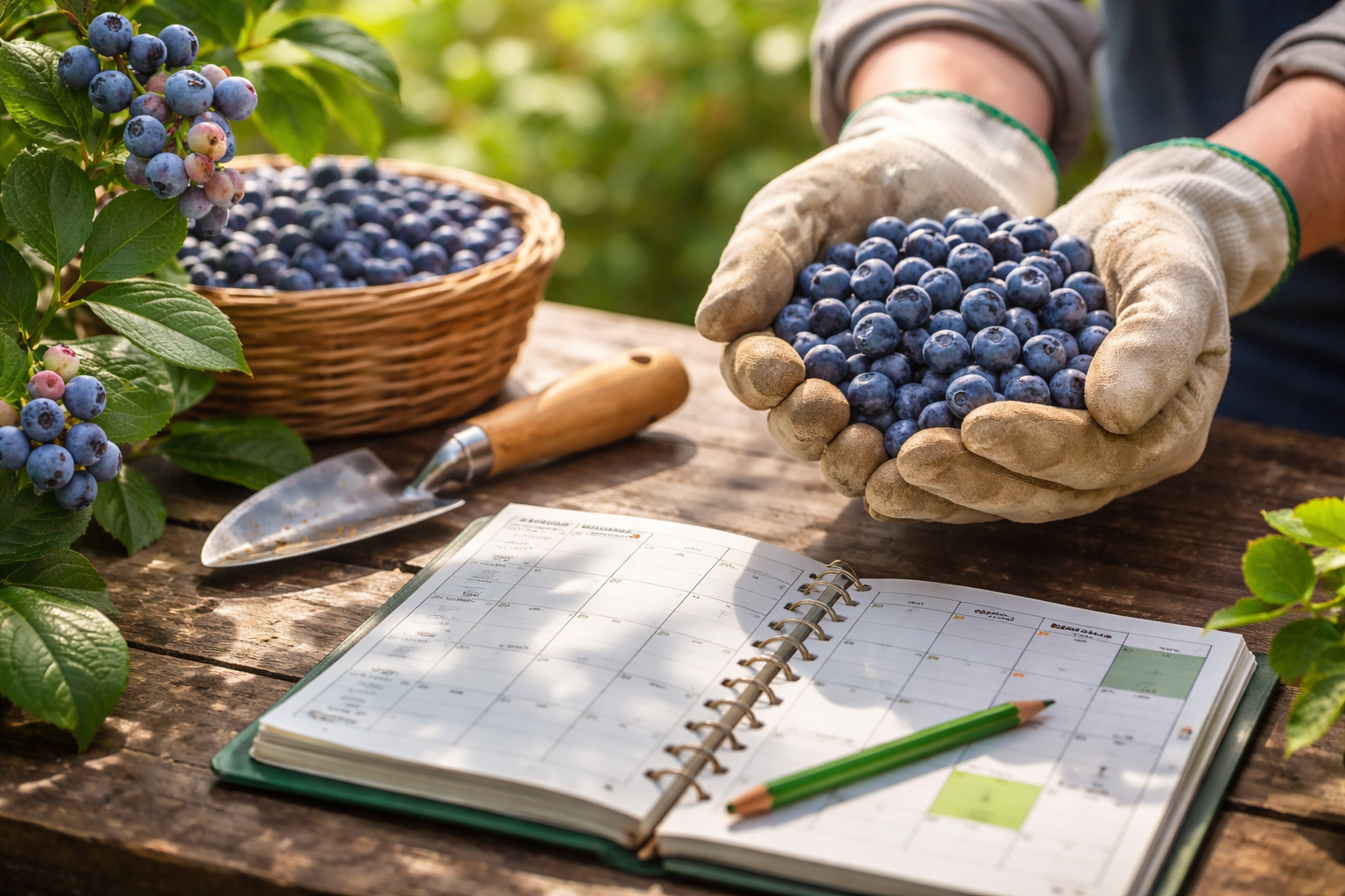 ブルーベリー 育て方 カレンダーって必要ある？