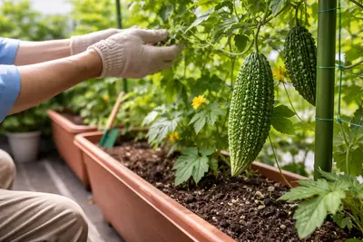 ゴーヤの育て方：プランターで失敗しないコツ