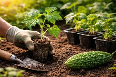 ゴーヤの育て方：苗から始める栽培入門