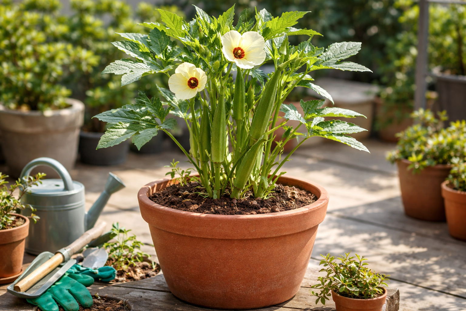 オクラ 育て方 植木鉢で失敗しない？