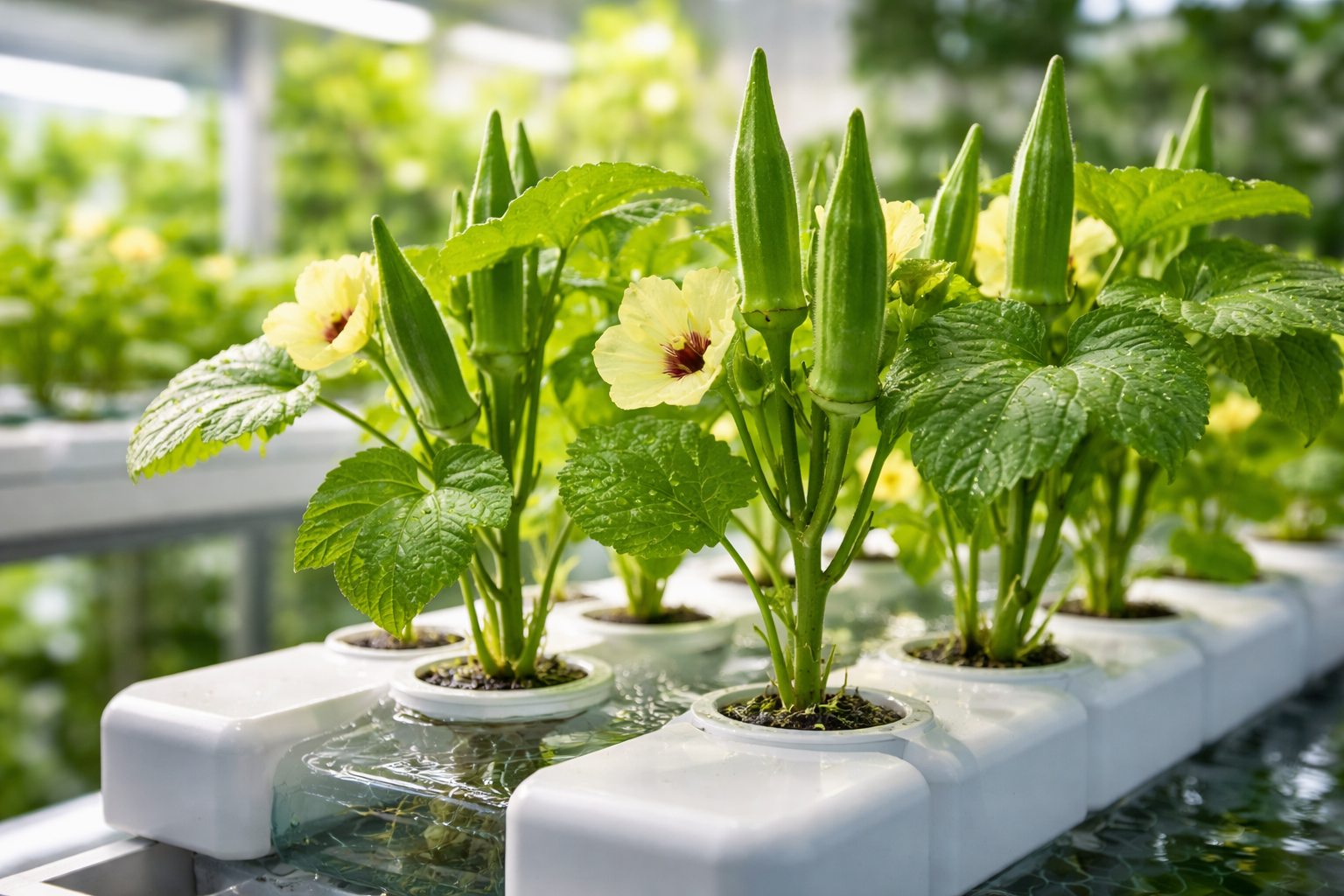 オクラ 育て方 水耕栽培ってできる？