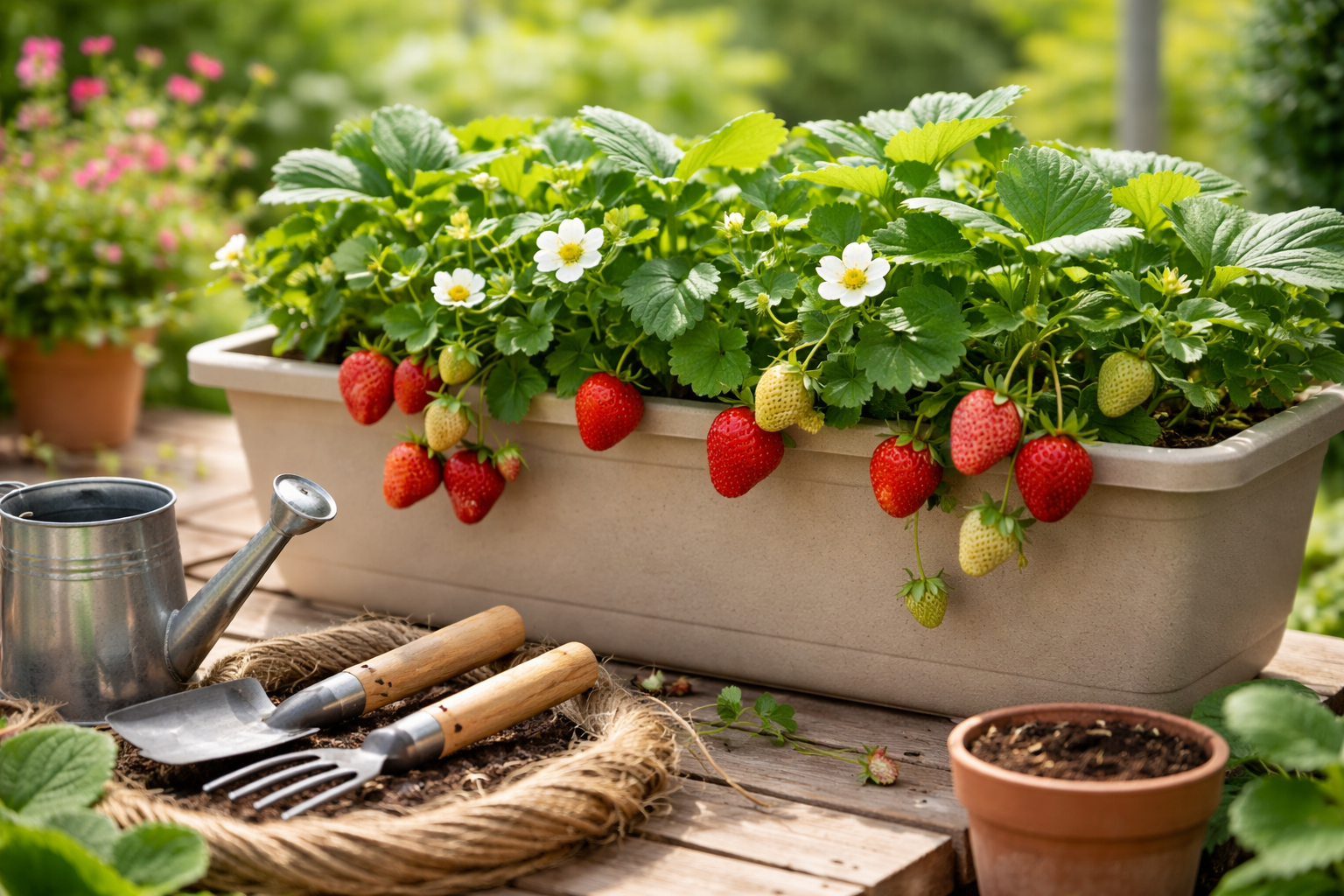 いちご 育て方 プランターって難しい？