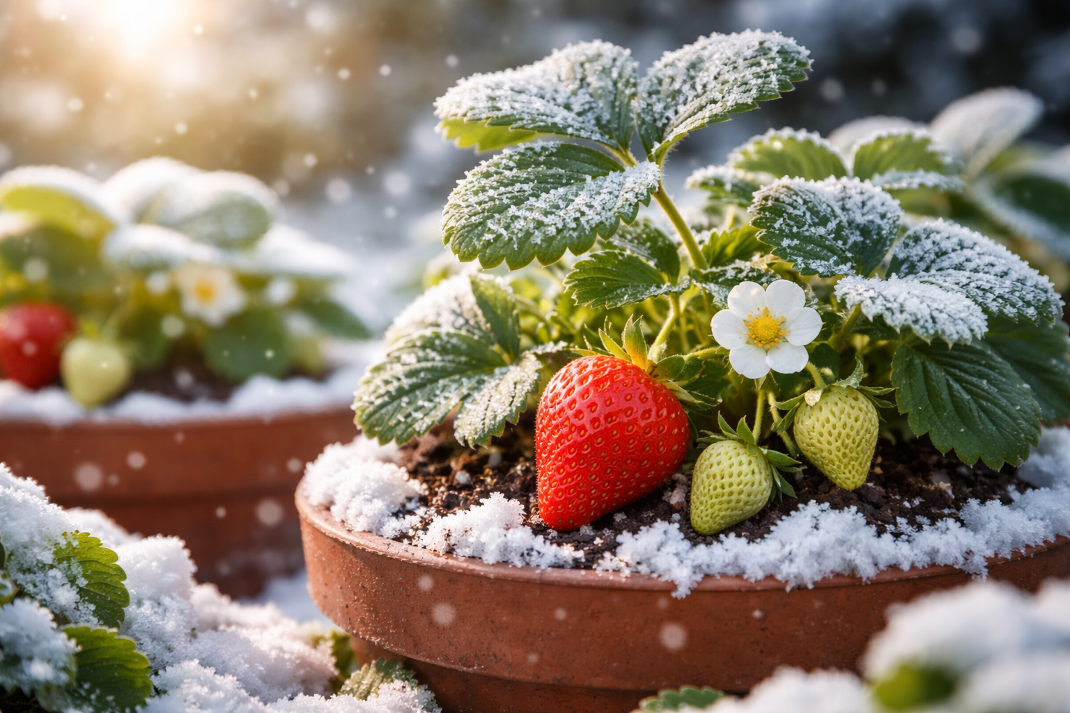 いちご 育て方 冬ってどうする？