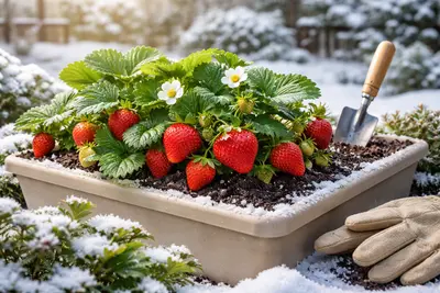 いちごの育て方｜プランター栽培の冬対策
