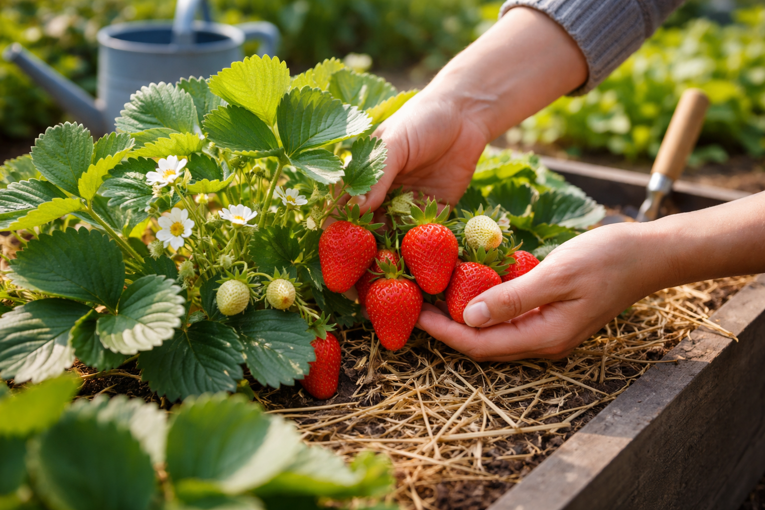 いちご 育て方 家庭菜園は簡単？