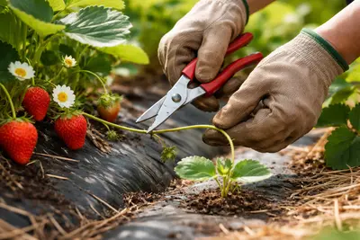 いちごの育て方｜ランナーの切り方を解説