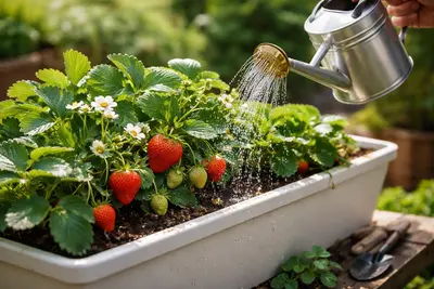 いちごの育て方｜プランター栽培と水やりのコツ