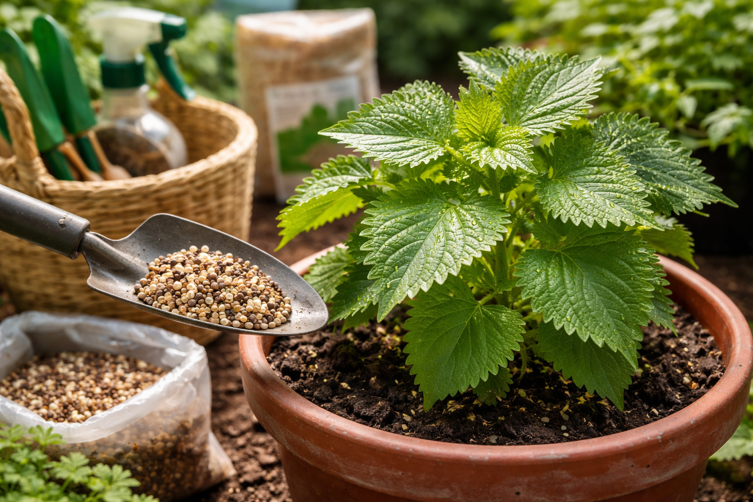 青じそ 育て方 肥料ってどうする?