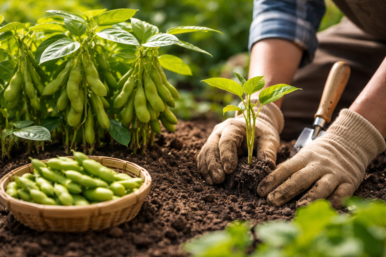 枝豆 育て方 初心者でも簡単?