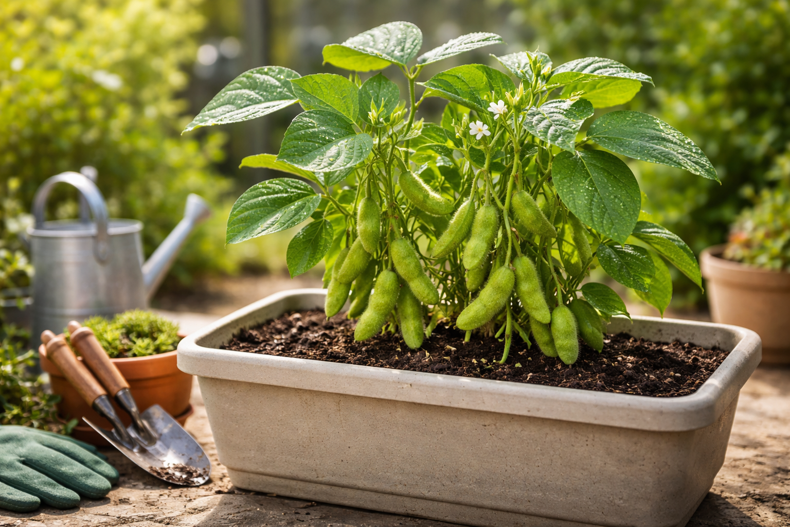 枝豆 育て方 プランターって簡単?