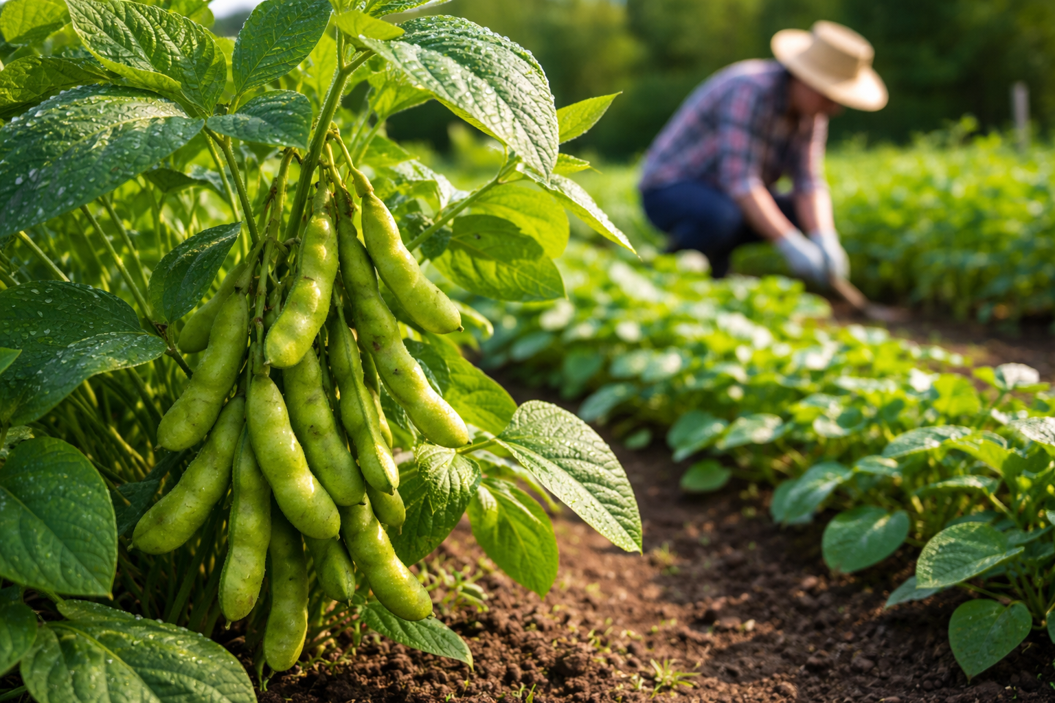 枝豆 育て方 畑って難しい?
