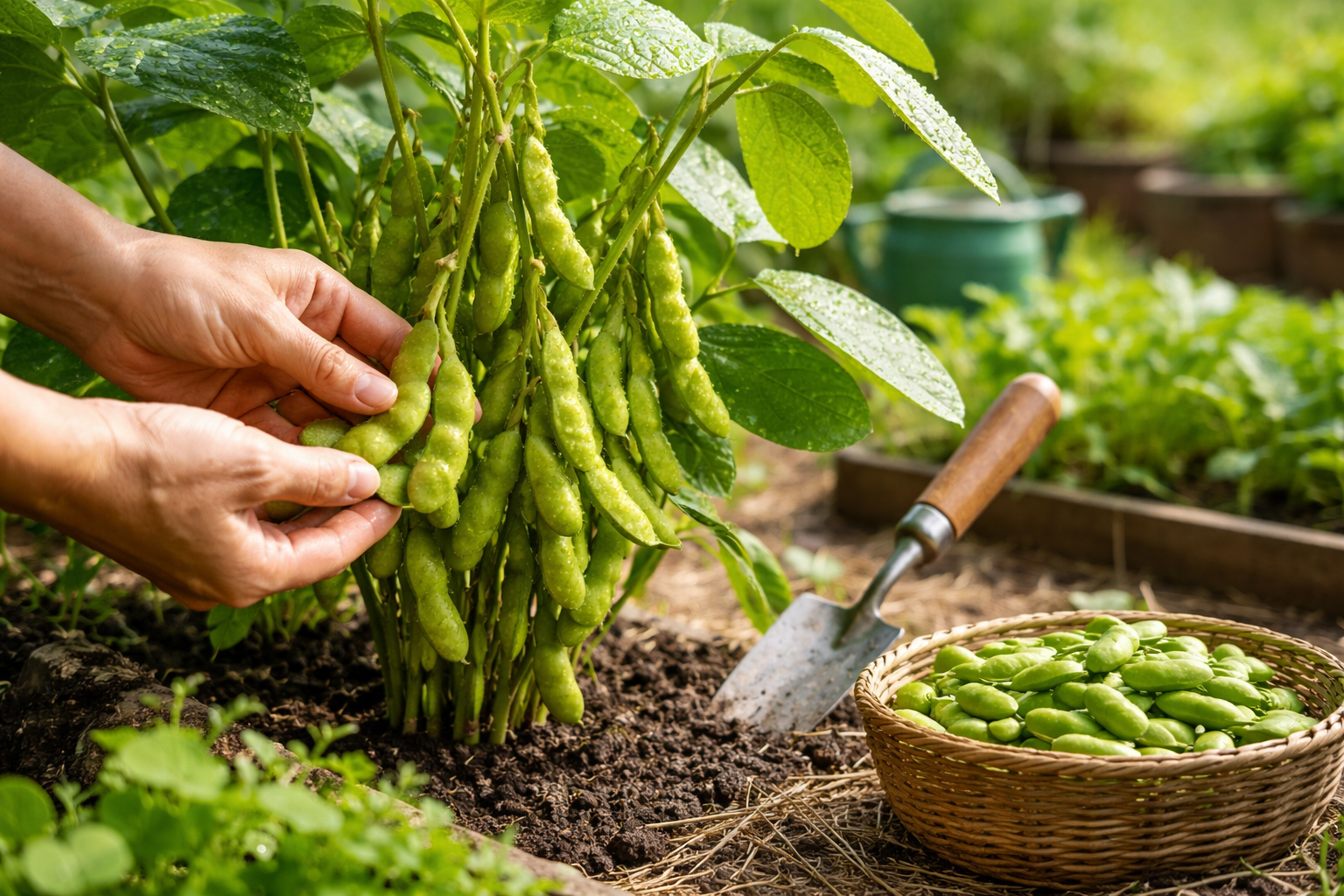枝豆 育て方 家庭菜園って難しい?