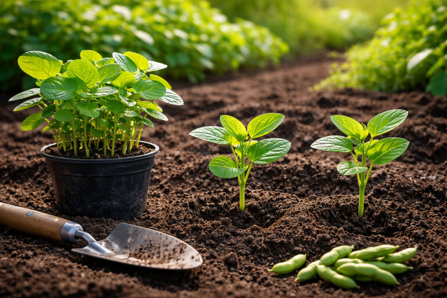 枝豆 育て方 苗からって簡単？