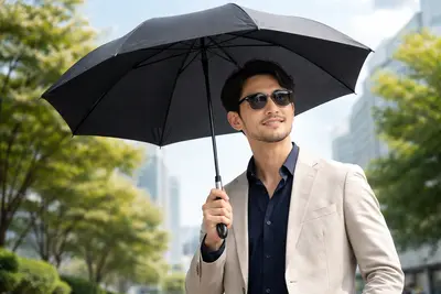 メンズ日傘は「一級遮光×晴雨兼用×携帯性」で選ぶのがおすすめ