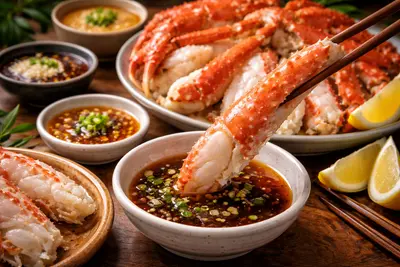 カニの食べ方：たれで迷ったらカニ酢かポン酢で