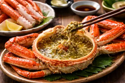 カニの食べ方：甲羅は「ふんどし→甲羅を開く→ガニを取る」の順でOK