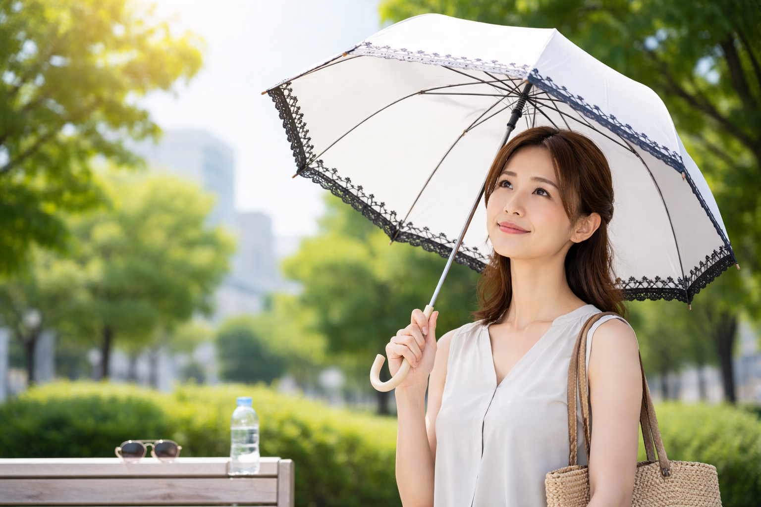 日傘 完全遮光 遮熱って必要？