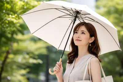 完全遮光×大きめ×軽量の日傘は「毎日使える暑さ対策」に向いています