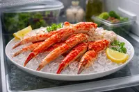 カニの冷蔵庫解凍の時間は12〜36時間が目安